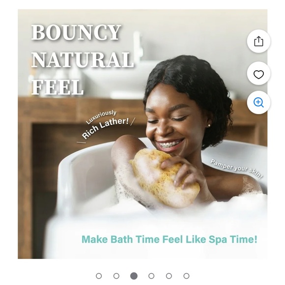 MyHome Premium Bath Sponge, Bath Sponge, Body Sponge, Shower Sponge, Bath Loofah - Picture 8 of 9